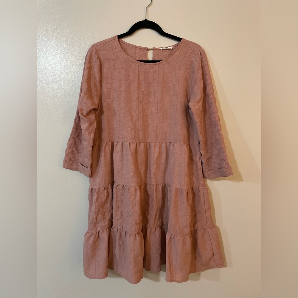 Blu Pepper Tiered Mini Dress